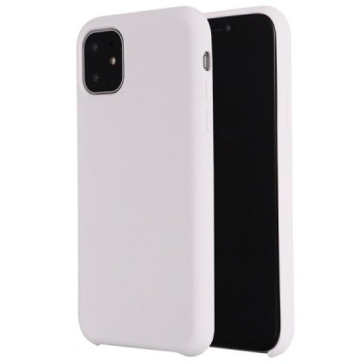 Apple iPhone 11 cieta silikona (TPU) balts apvalks | vacins.lv