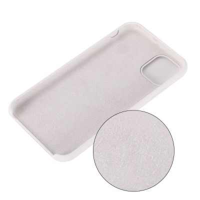 Apple iPhone 11 cieta silikona (TPU) balts apvalks | vacins.lv