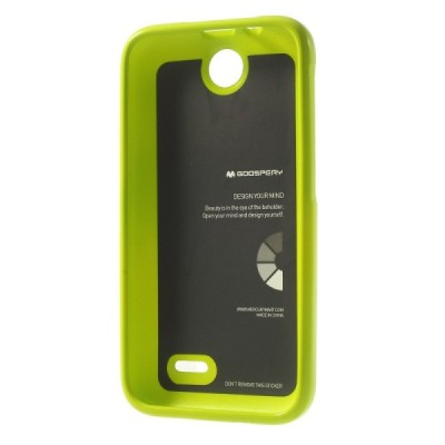 Mercury žalias HTC Desire 310 kieto silikono (TPU) dėklas / Priedai.lt