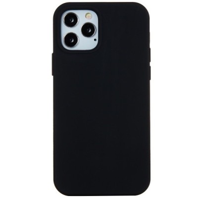 Apple iPhone 13 Pro „Shell“ cieta silikona (TPU) melns apvalks | vacins.lv