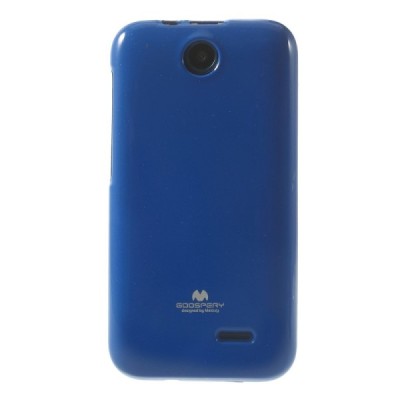 HTC Desire 310 Mercury tumši zils cieta silikona (TPU) futrālis / Vacins.lv