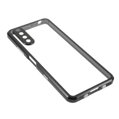 Sony Xperia 10 III dzidrs (caurspīdīgs) Frame magnētiskais aizsedzams plastmasas apvalks | Vacins.lv