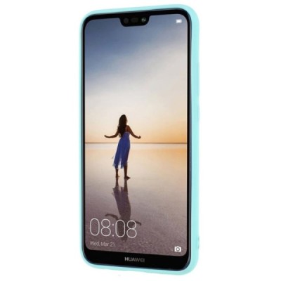 Huawei P20 Lite (Nova 3e) kieto silikono (TPU) dėklas mėtinis - nugarėlė | Priedai.lt