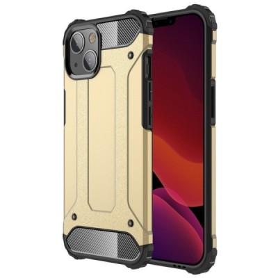 Pastiprinātas aizsardzības zelta Apple iPhone 13 apvalks | Vacins.lv
