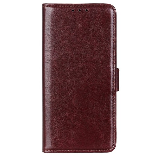 Atverčiamas dėklas, knygutė - rudas (iPhone 13 Mini)