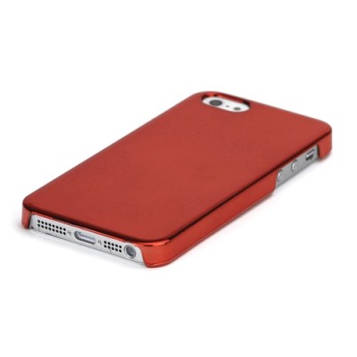 Veidrodinis raudonas Apple iPhone SE (5, 5s) dėklas (dėkliukas) / Priedai.lt