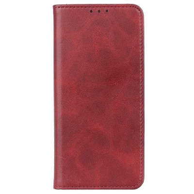 Samsung Galaxy A03s SM-A037G (166.5 x 75.98 x 9.14mm) „Split“ sērijas sarkans atvērams maciņš, maks | Vacins.lv