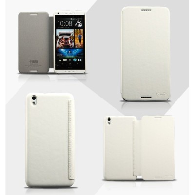 „Kalaideng“ Enland HTC Desire 816 baltas odinis atverčiamas dėklas / Priedai.lt