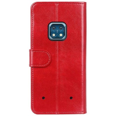 Nokia XR20 sarkans atvērams maciņš, maks | Vacins.lv