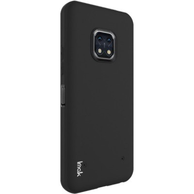 Nokia XR20 „Imak“ cieta silikona (TPU) melns apvalks | vacins.lv