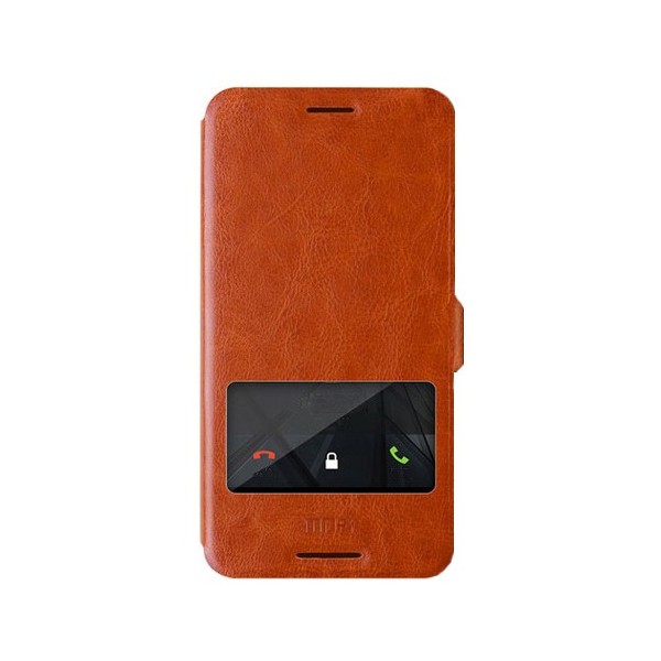 „Mofi“ atverčiamas dėklas - rudas (Desire 816)