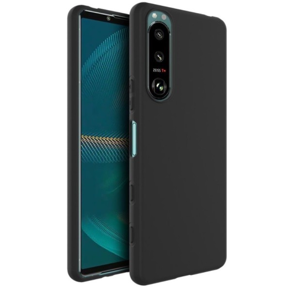 „Imak“ cieta silikona (TPU) apvalks - melns (Xperia 5 III)