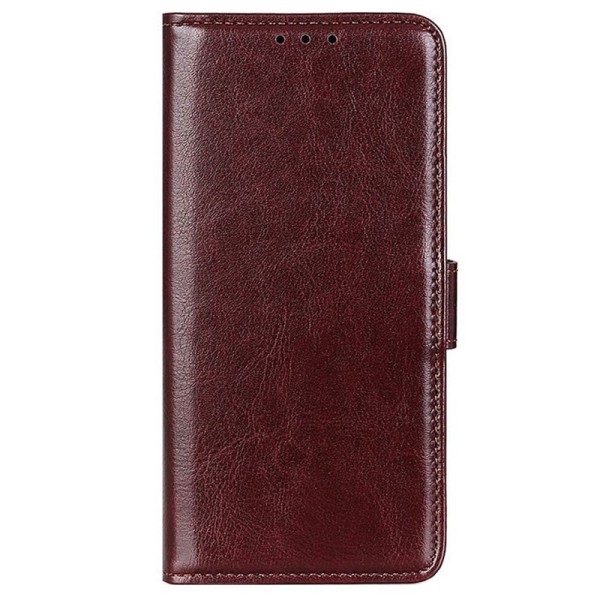 Atverčiamas dėklas, knygutė - rudas (iPhone 13)