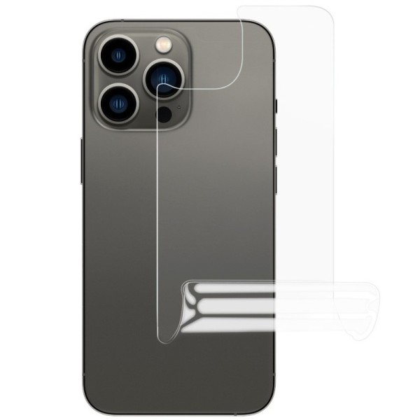 „Calans“ hidrogēla aizsargplēve aizmugurējai daļai (pilnīgi aizsedzama) - dzidra (iPhone 13 Pro)