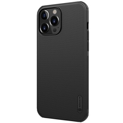 Apple iPhone 13 Pro „Nillkin“ Frosted Shield Pro melns vāciņš, apvalks | Vacins.lv