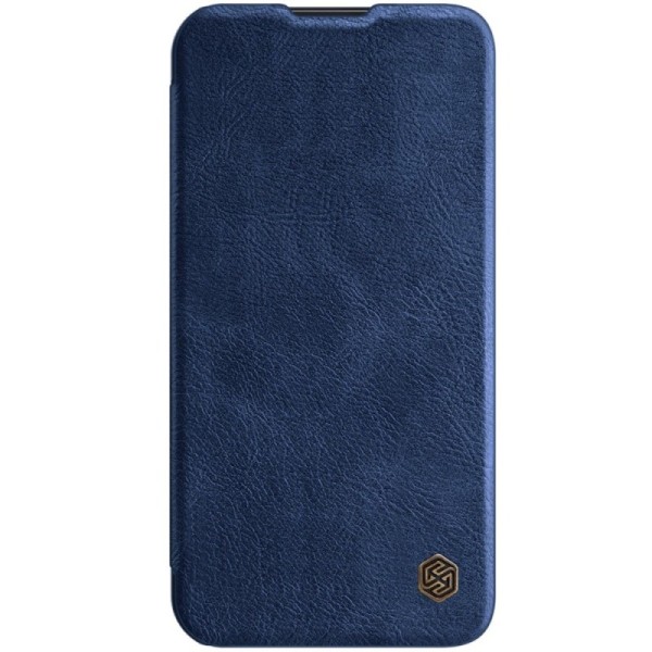 „Nillkin“ Qin Pro atvēramais maciņš - zils (iPhone 13)