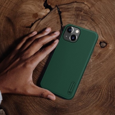 Apple iPhone 13 Mini „Nillkin“ Frosted Shield Pro zaļš vāciņš, apvalks | Vacins.lv