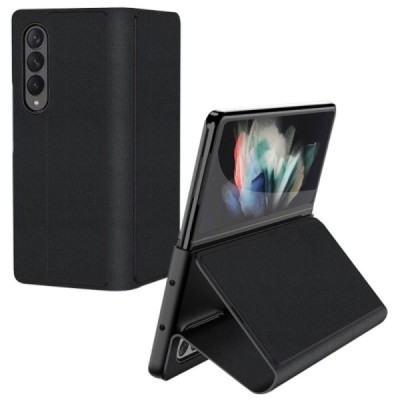 Samsung Galaxy Z Fold3 5G (F926B) „GKK“ sērijas melns atvērams maciņš, maks | Vacins.lv