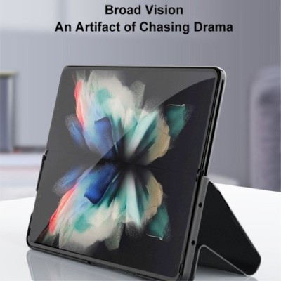 Samsung Galaxy Z Fold3 5G (F926B) „GKK“ sērijas melns atvērams maciņš, maks | Vacins.lv