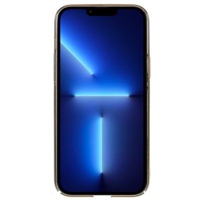 Apple iPhone 13 Pro Kingxbar Crystal Love Swarovski plastikinis skaidrus permatomas auksinis dėklas su kristalais | Priedai.lt