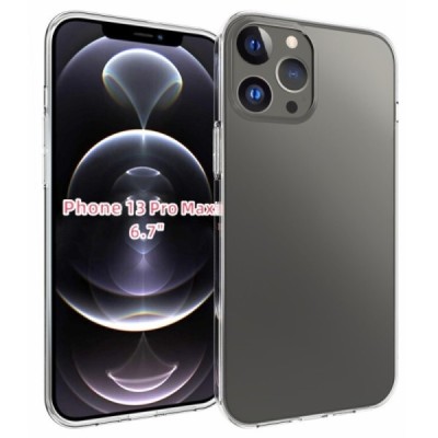 Apple iPhone 13 Pro Max cieta silikona (TPU) dzidrs apvalks | vacins.lv
