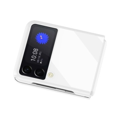 Samsung Galaxy Z Flip3 (F711) Piano Design plastikinis baltas dėklas - nugarėlė | Priedai.lt