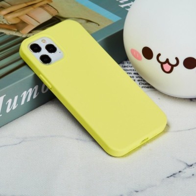 Apple iPhone 13 Pro Shell cieta silikona (TPU) dzeltens apvalks | vacins.lv