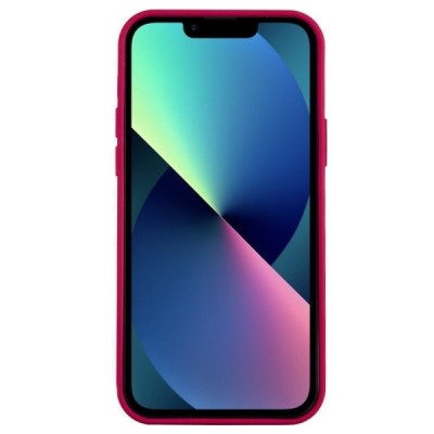 Apple iPhone 13 Shell cieta silikona (TPU) tumši rozs apvalks | vacins.lv