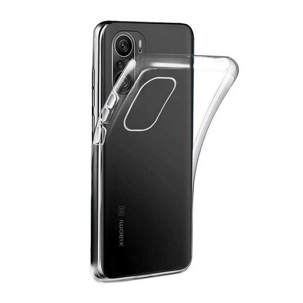 Cieta silikona (TPU) vāciņš - dzidrs (Poco F3 / Mi 11i)