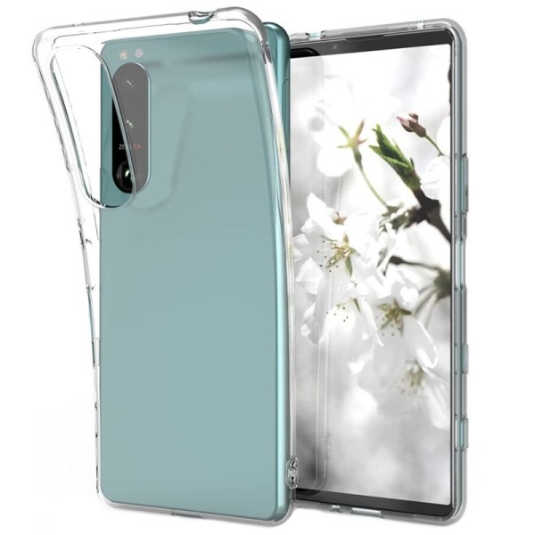 Cieta silikona (TPU) vāciņš - dzidrs (Xperia 5 III)