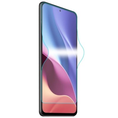 Xiaomi Poco F3 (Mi 11i) JUNLI (TPU) skaidri apsauginė pilnai dengianti ekrano plėvelė | Priedai.lt