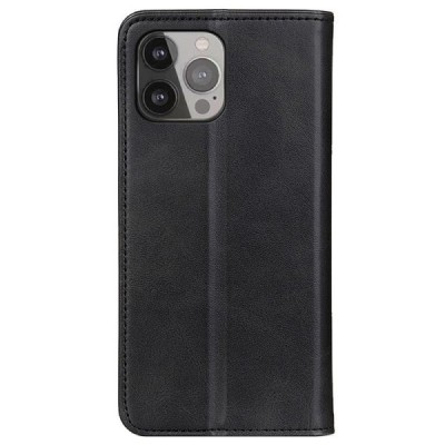 Apple iPhone 13 Pro „Split“ sērijas melns atvērams maciņš, maks | Vacins.lv