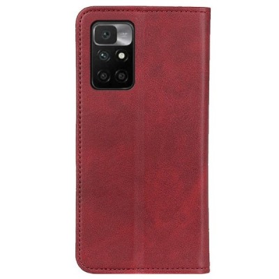 Xiaomi Redmi 10 „Split“ sērijas sarkans atvērams maciņš, maks | Vacins.lv