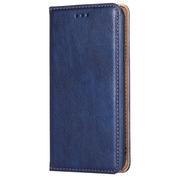 Solīds atvērams maciņš - zils (Poco F3 / Mi 11i)