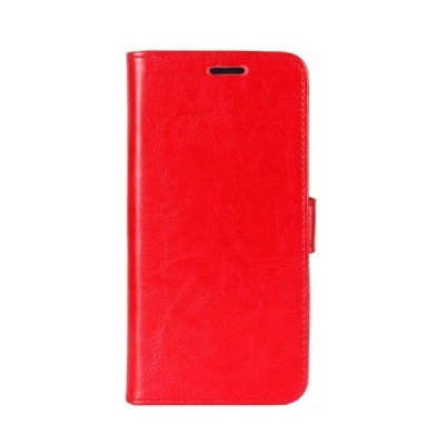 Xiaomi Poco X3 (X3 Pro) atvēramais ādas sarkans maciņš, grāmata (maks) | Vacins.lv