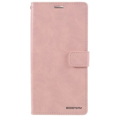 Mercury Blue Moon Apple iPhone 13 Pro atvērams bordo ādas maciņš - maks | Vacins.lv