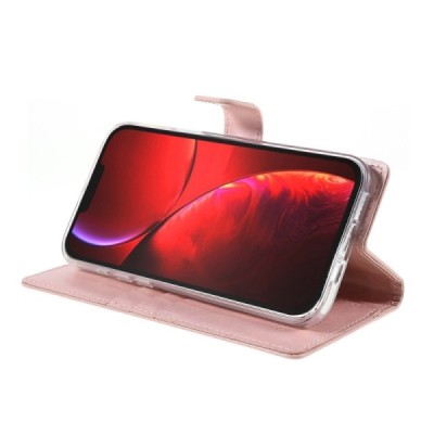 Mercury Blue Moon Apple iPhone 13 Pro atvērams bordo ādas maciņš - maks | Vacins.lv