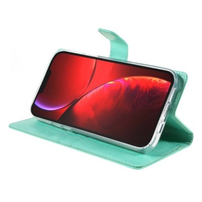 Mercury Blue Moon Apple iPhone 13 Pro atvērams piparmētru ādas maciņš - maks | Vacins.lv