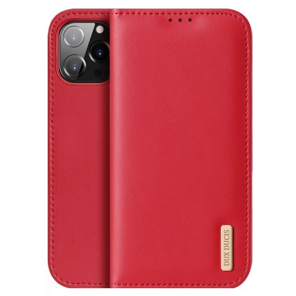 „Dux Ducis“ Hivo atvērams maciņš - sarkans (iPhone 13 Pro)