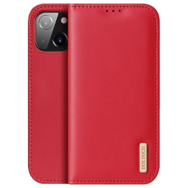 „Dux Ducis“ Hivo atvērams maciņš - sarkans (iPhone 13)