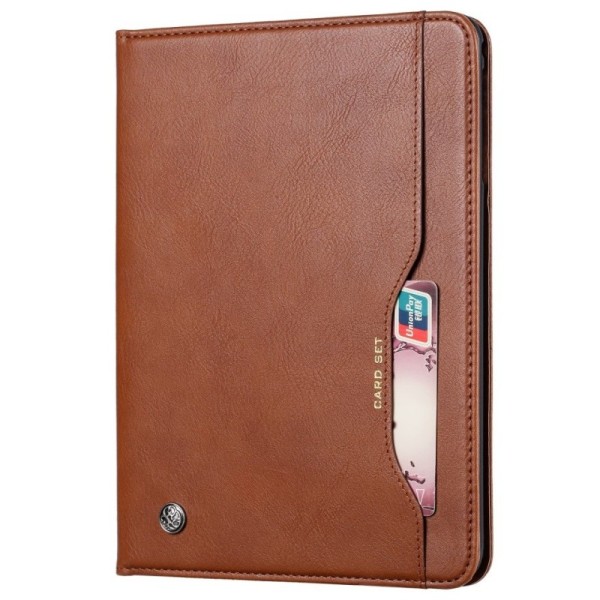 „Comma“ atvēramais futrālis - brūns (iPad 10.2 2019 / 2020 / 2021)