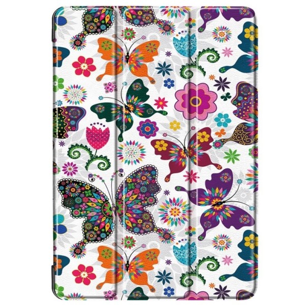 „Butterflies“ atvēramais maciņš (iPad 10.2 2019 / 2020 / 2021)