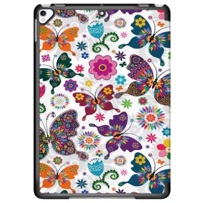 Apple iPad 10.2" (2019, 2020, 2021) „Butterflies“ atvēramais krāsains, maciņš | Vacins.lv