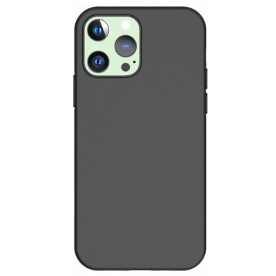 Apple iPhone 13 Pro cieta silikona (TPU) melns apvalks | vacins.lv