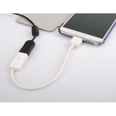 Micro USB 3.0 OTG baltas / Priedai.lt