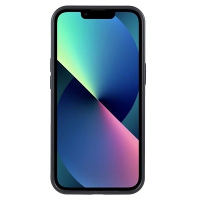 Apple iPhone 13 cieta silikona (TPU) melns apvalks | vacins.lv