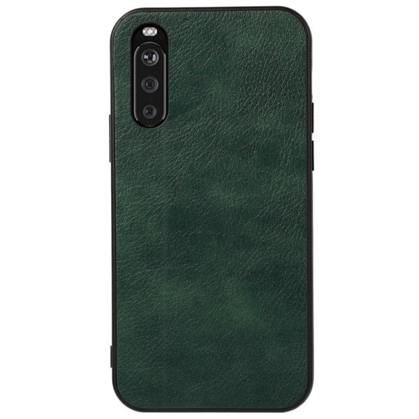 „Deluxe Leather“ ādas apvalks - zaļš (Xperia 10 III)