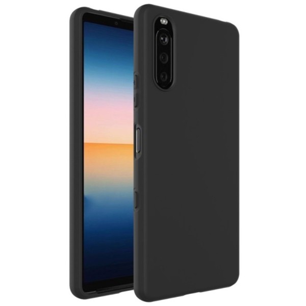 „Imak“ cieta silikona (TPU) vāciņš - melns (Xperia 10 III)