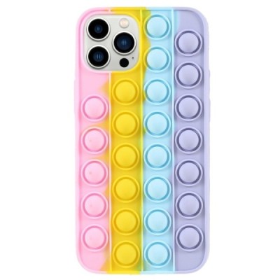 Apple iPhone 13 (13 Pro) „Popit“ Bubble rozs mīksta silikona (TPU) apvalks | Vacins.lv