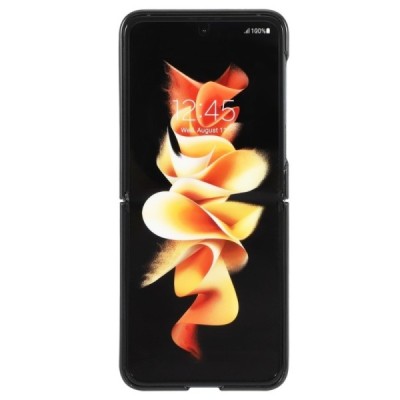 Samsung Galaxy Z Flip3 (F711) „Shine“ Glittery melns plastika apvalks | vacins.lv